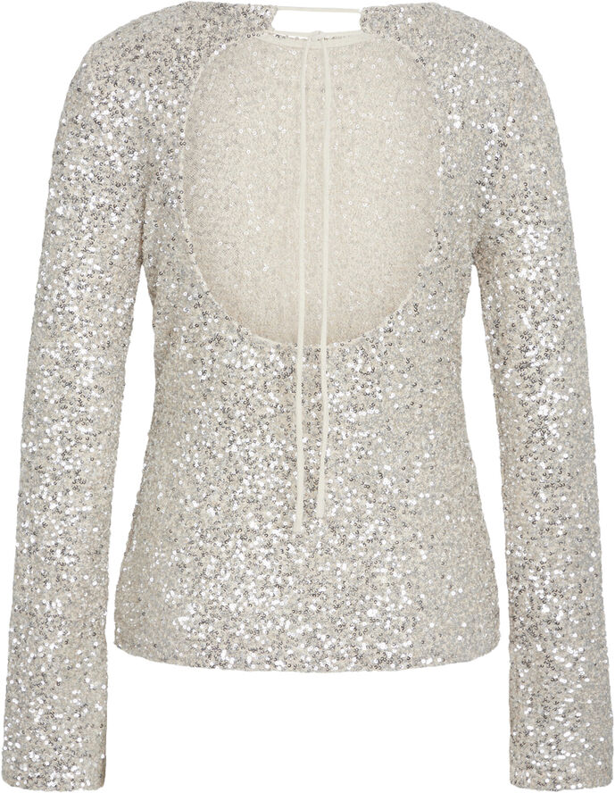 Bruuns Bazaar AraluBBEllias blouse Beige/silver