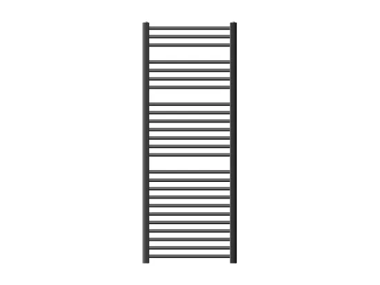 Radiateur Sèche-Serviettes Sahara, 600 x 1500 mm, Anthracite, Courbé avec Raccordement