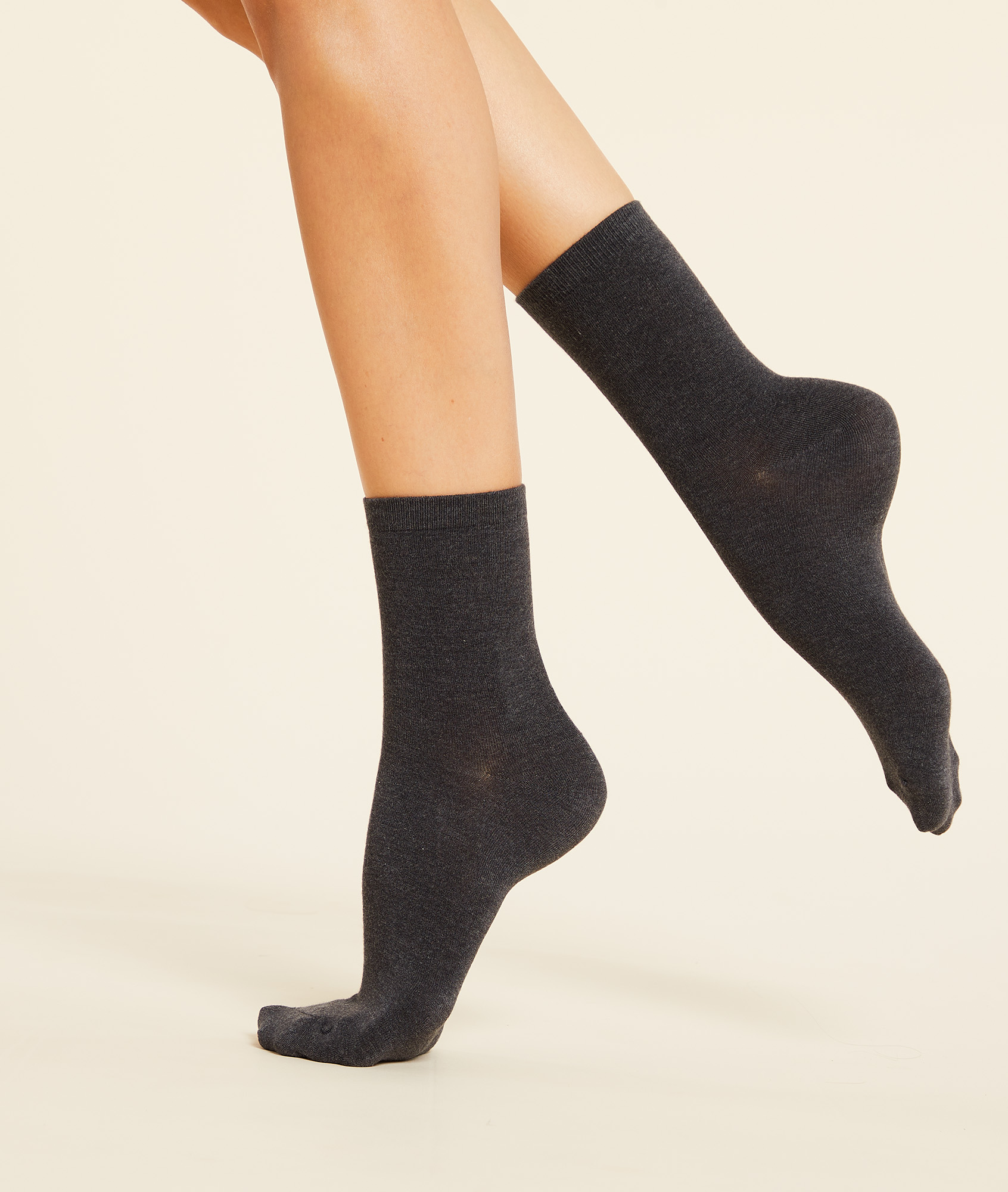 Lot de 2 paires de chaussettes matière thermique
