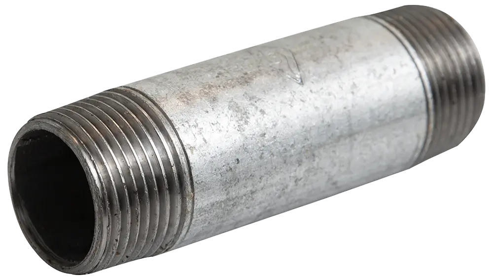 Nippelrør 1/2'' x 1000 mm - galvaniseret