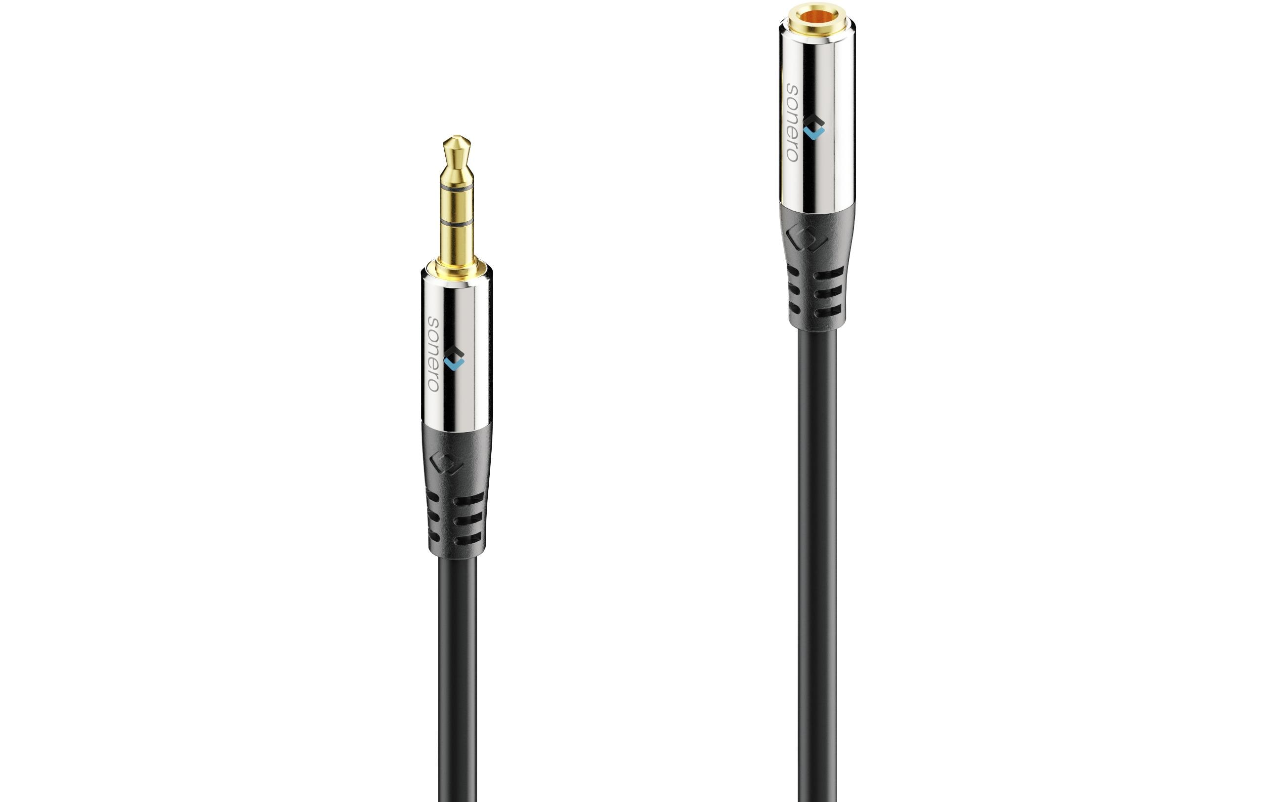 Audio-Kabel 3.5 mm Klinke - 3.5 mm Klinke 2 mStereo-Audio-Verlängerungskabel