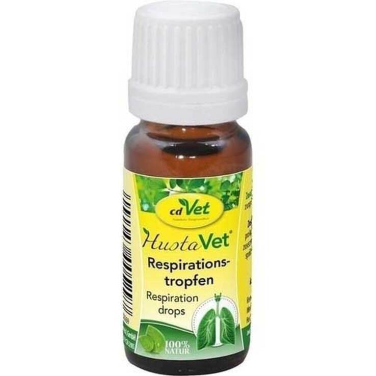 Hustavet Respirationstropfen vet. (für Tiere), 10 ml