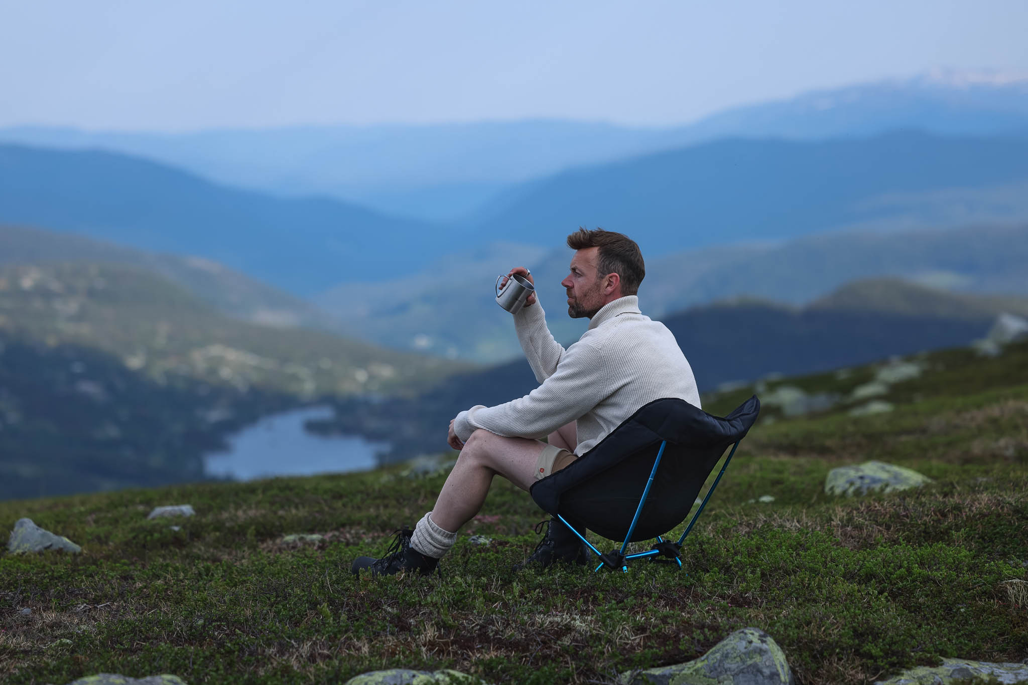 Falkeberg Camp Chair Pakke<br>Med Chair Warmer & Ground Sheet
