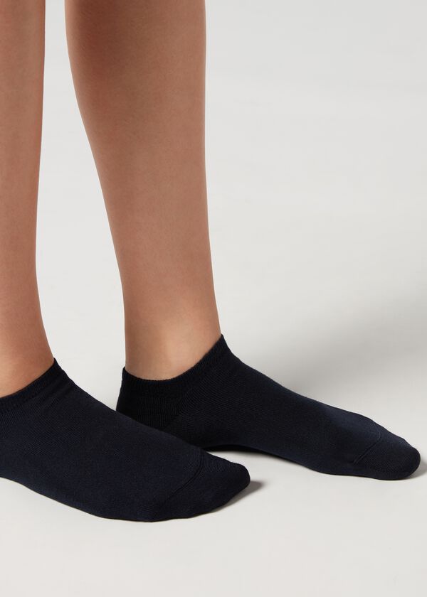 Meias invisíveis unissex com cashmere