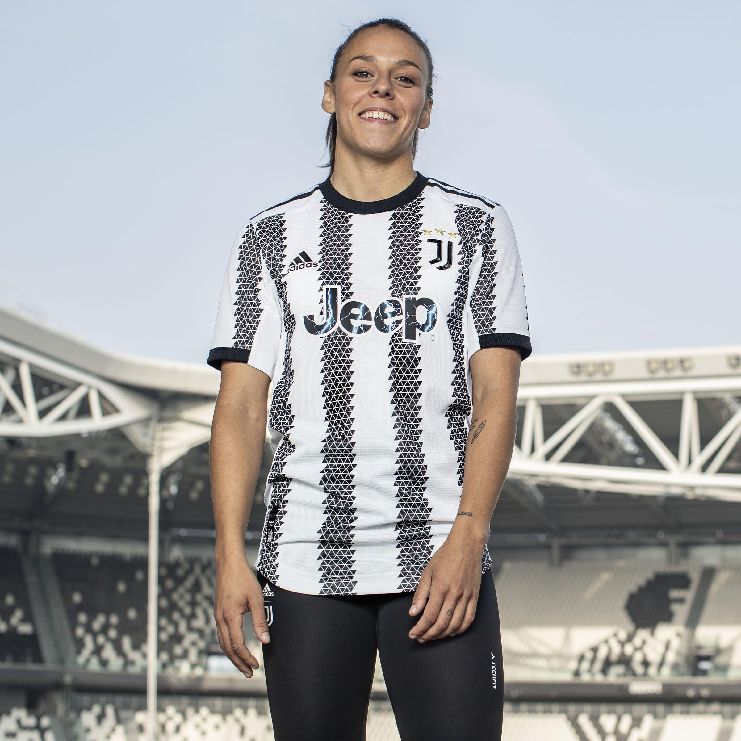 adidas Juventus Authentic Home Shirt 2021 2022 Womens