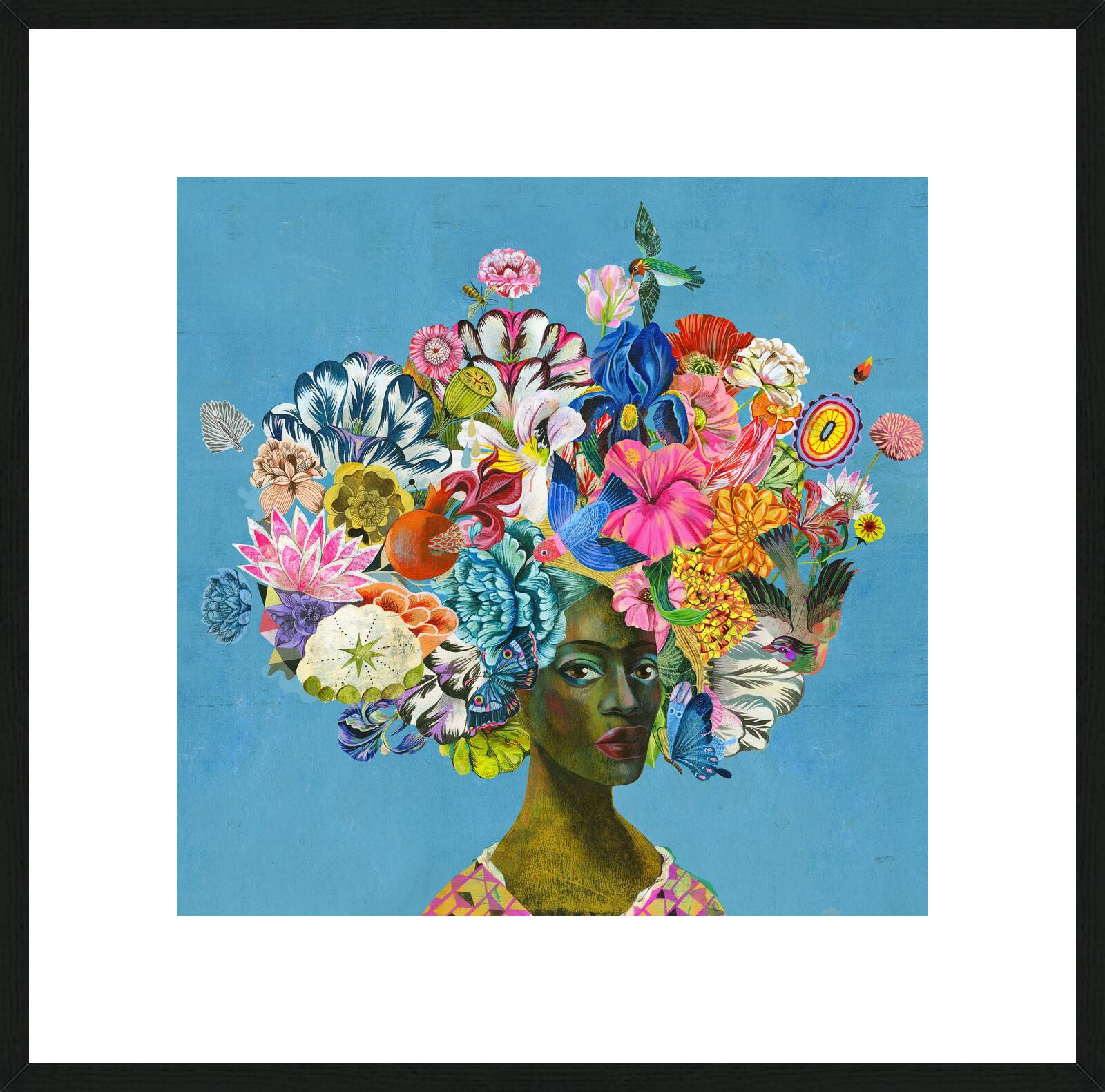 Blue Mood by Olaf Hajek - Limited Edition. Edition of: 150. Signed.