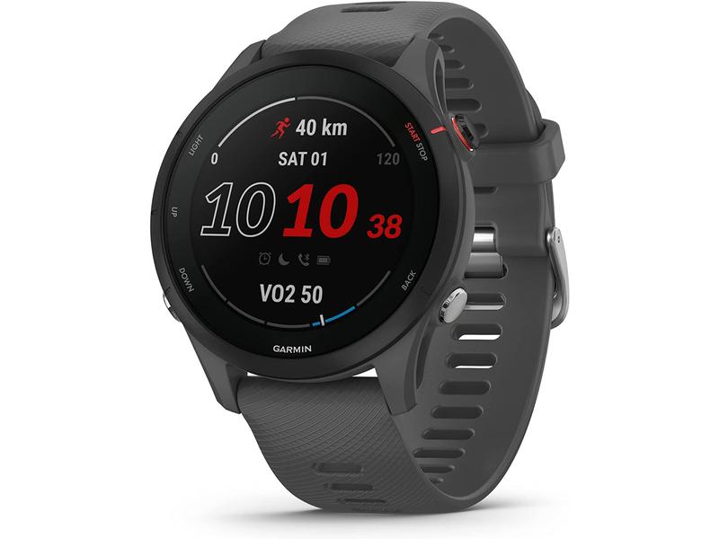 GARMIN GPS-Sportuhr Forerunner 255 Basic Dunkelgrau/Dunkelg Sportuhr