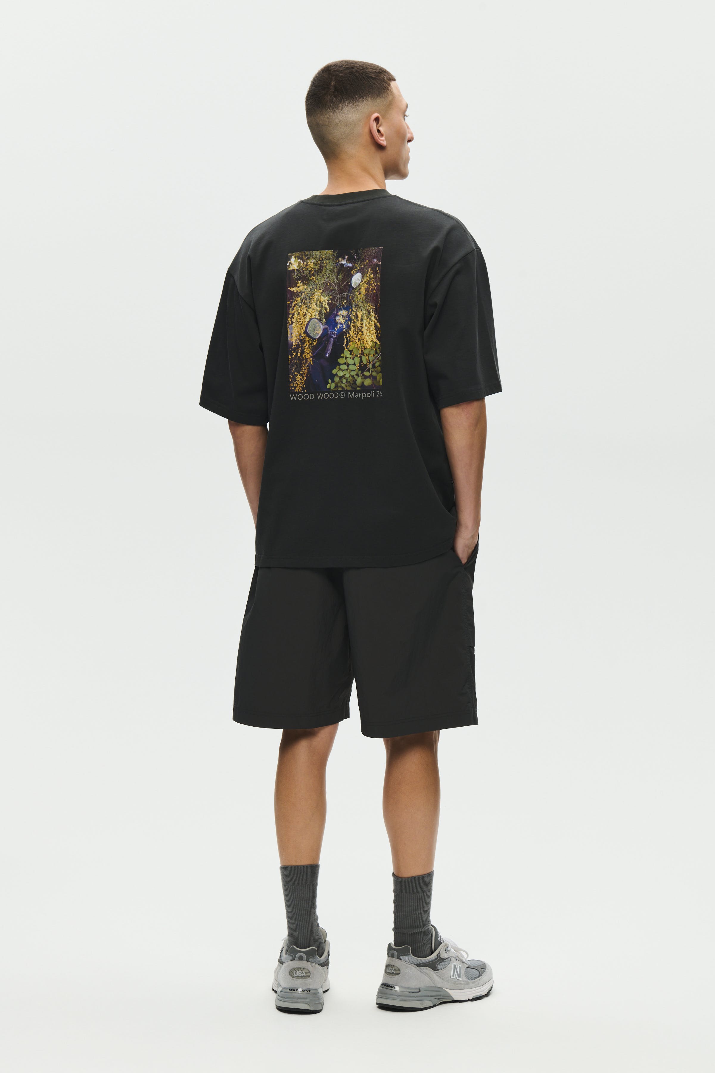 WOOD WOOD MEN WWGary scooter T-shirt