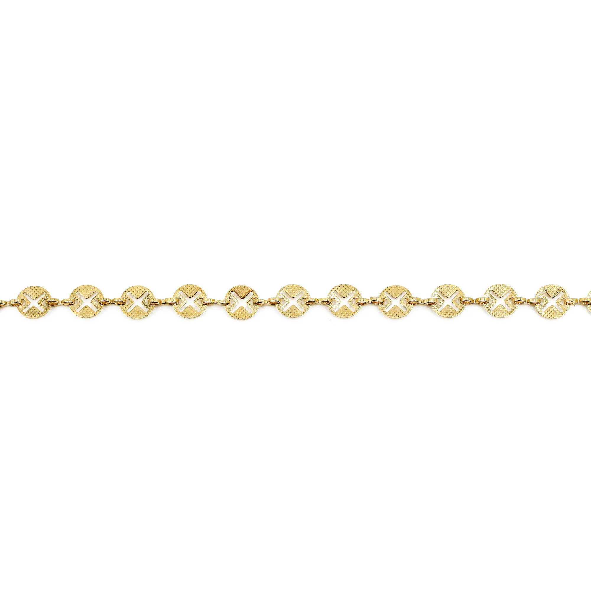 ANNA - Bracelet (intemporel) doré à l'or fin | Doré