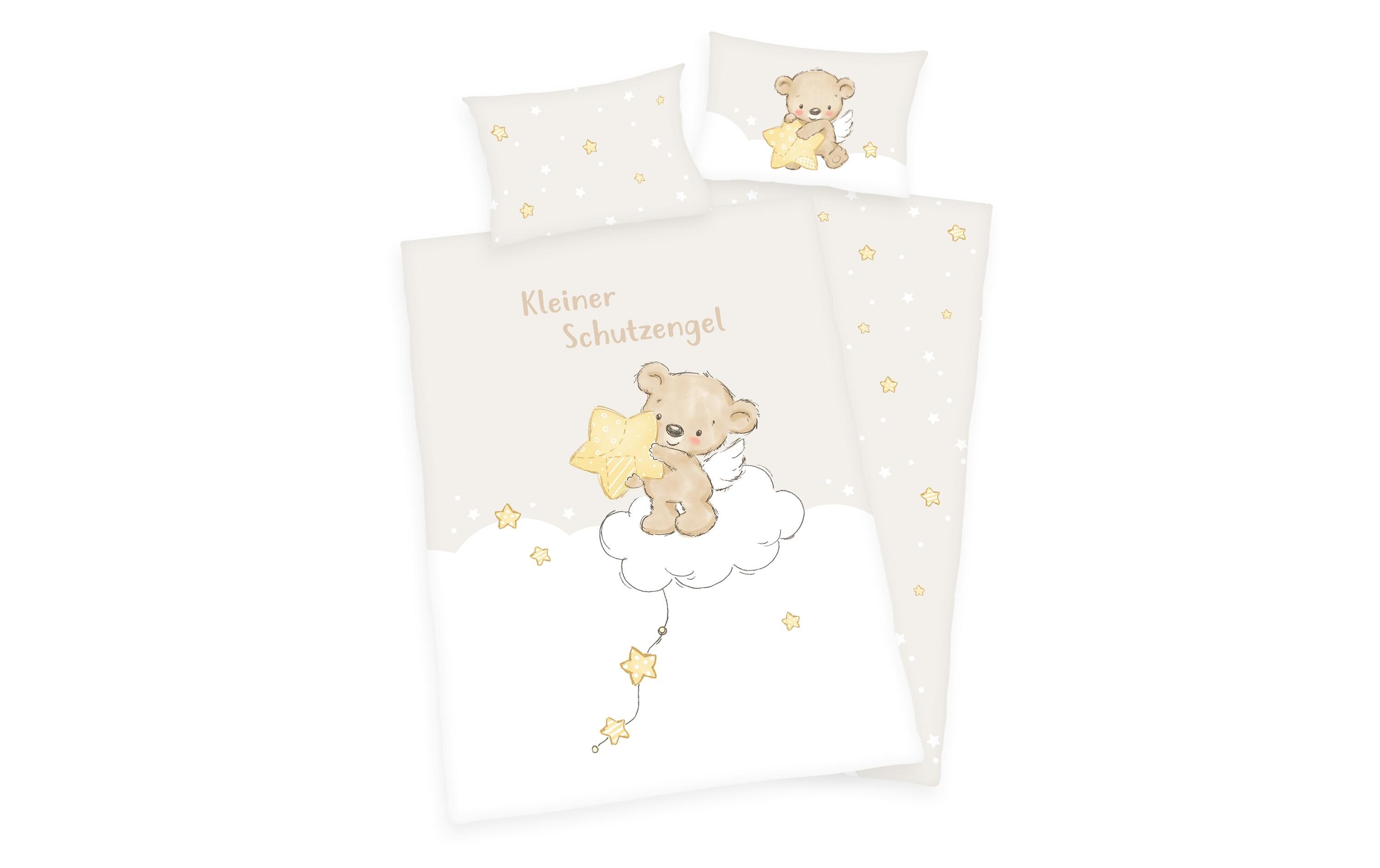Kinderbettwäsche Kleiner Schutzengel 40 x 60 / 100 x 135 cmBettwäsche für Kinder