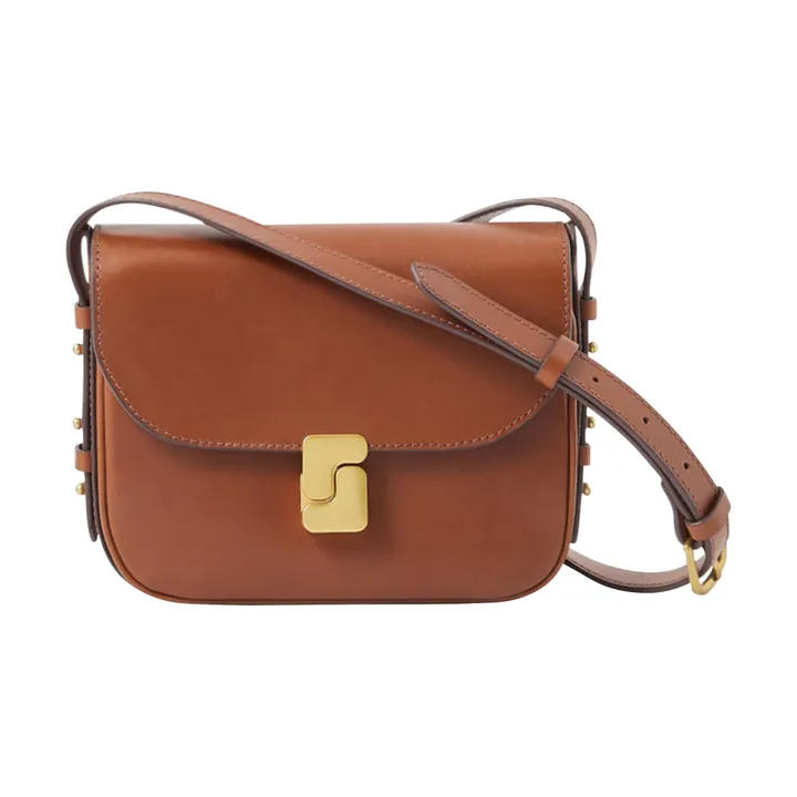 Soeur Sac Bellissima Mini Cuir | Noisette