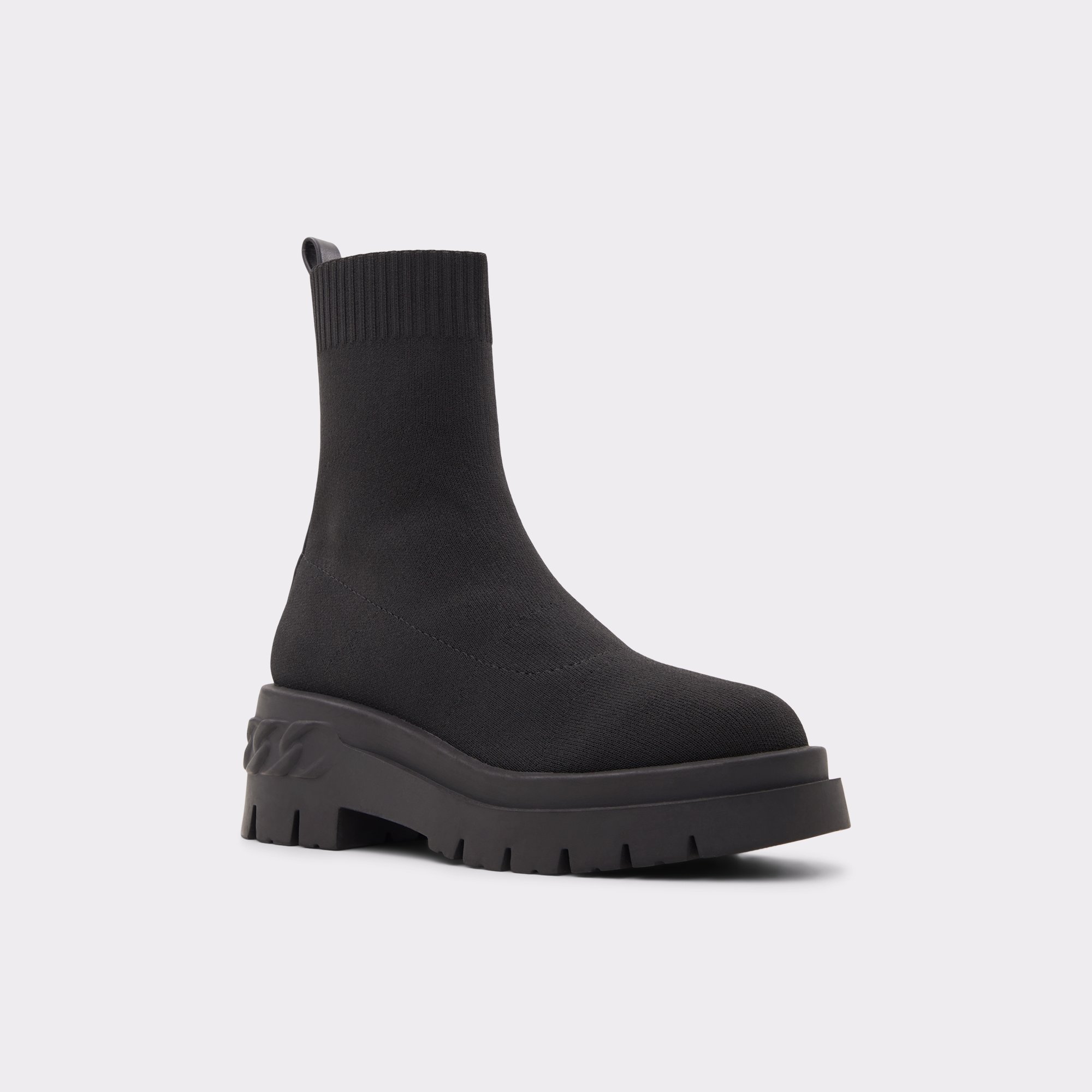 Bigact Black Women Sock boots