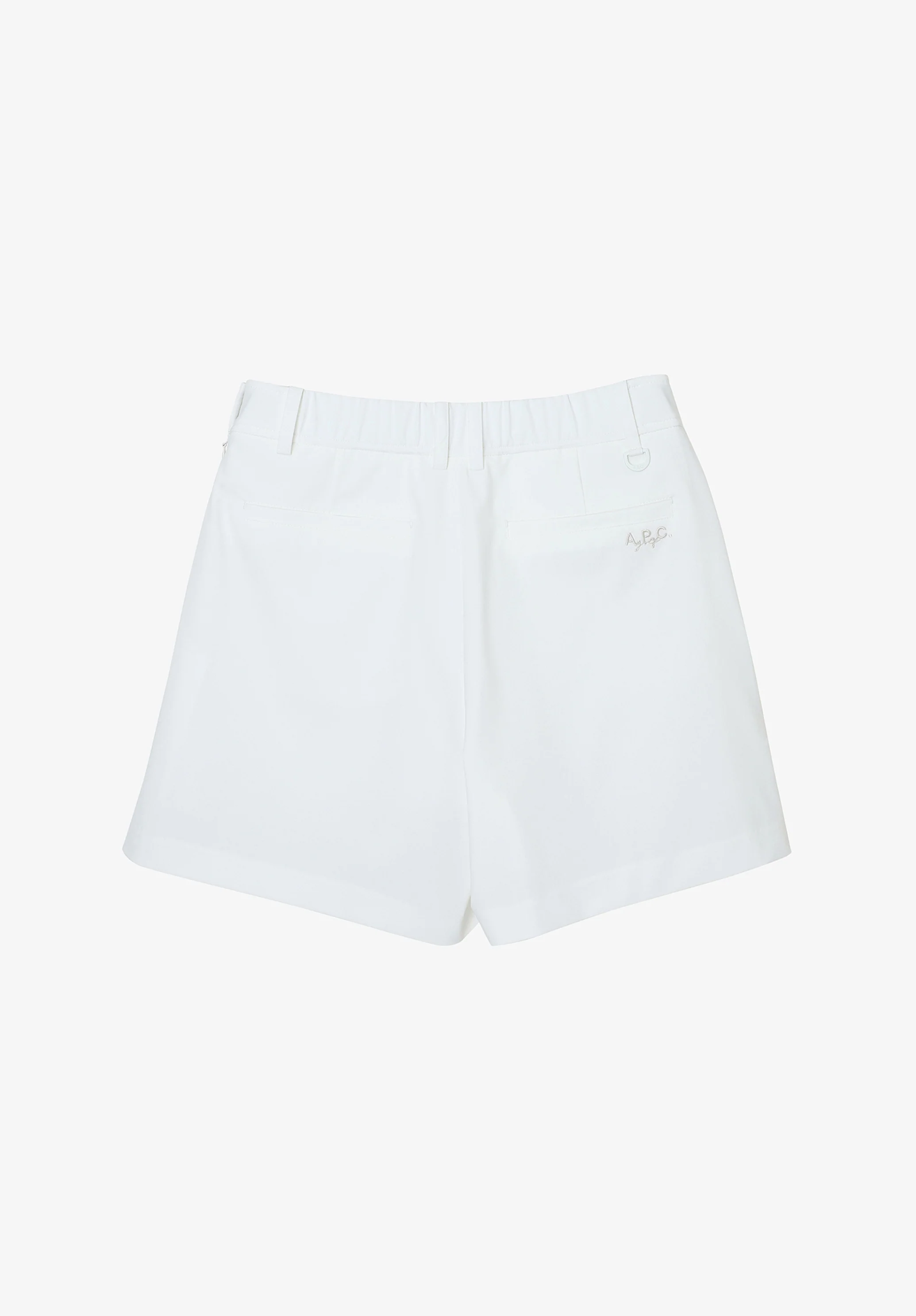 Jupe plissée A.P.C. Golf - Blanc