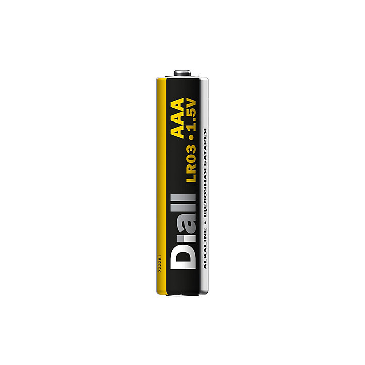 Pile alcaline AAA (LR03) Diall, lot de 8