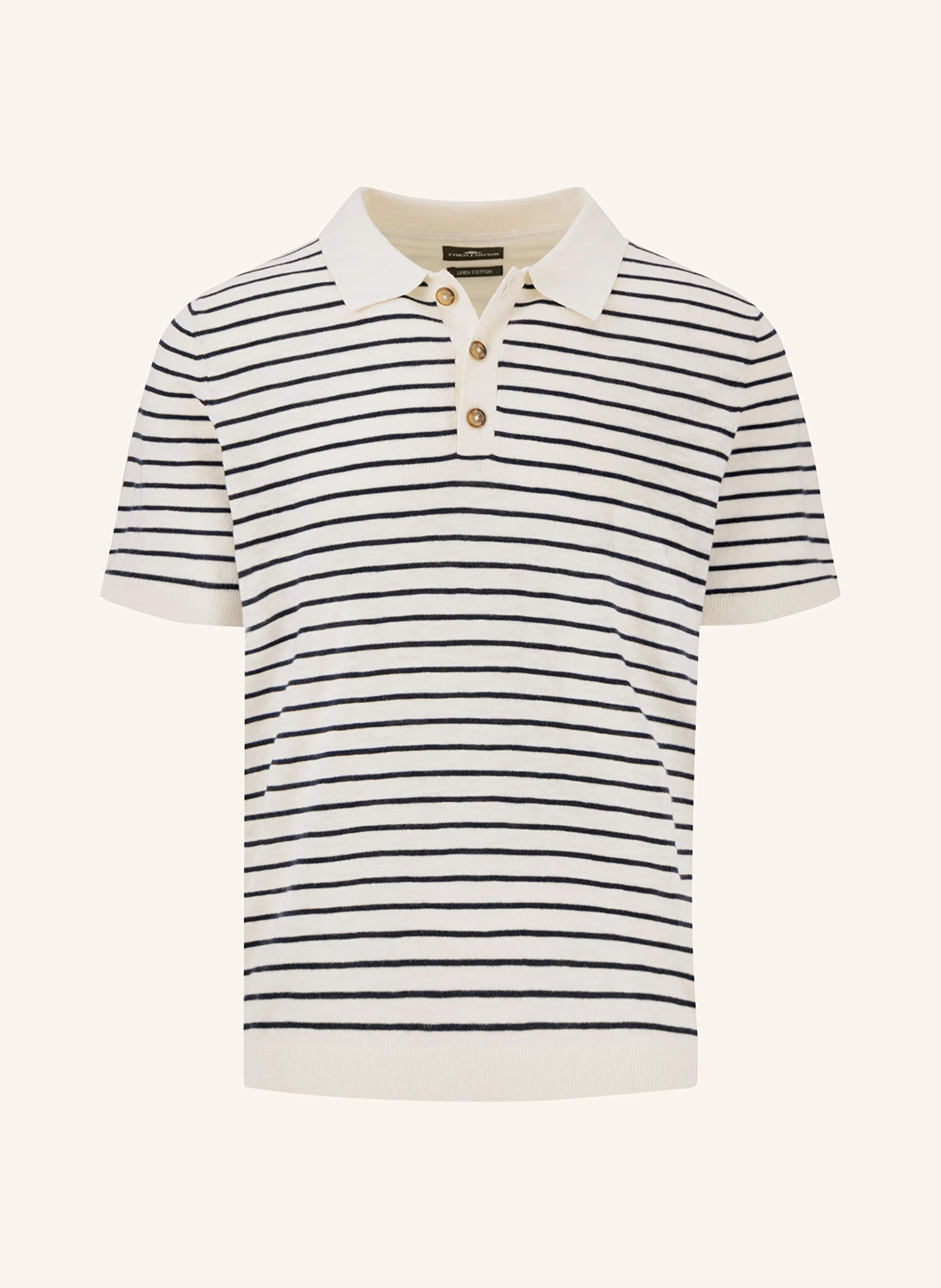 FYNCH-HATTON Strick-Poloshirt