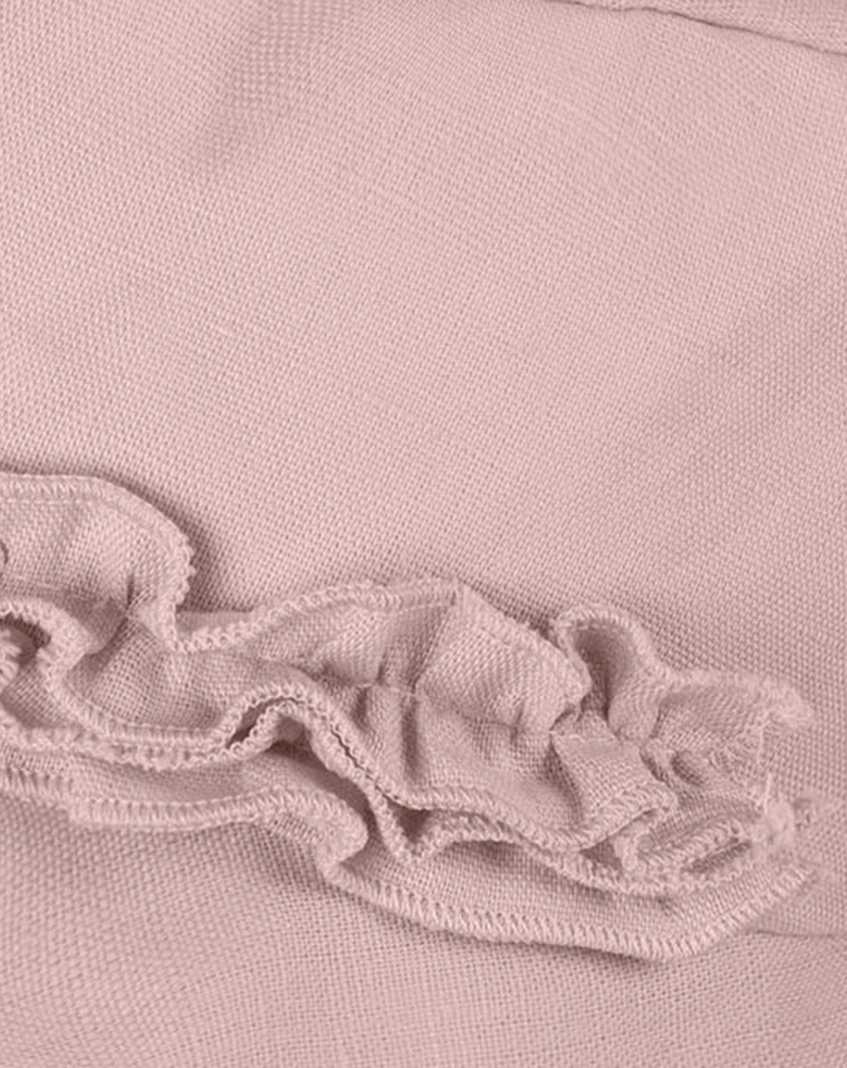 Baby-Leinenhut RÜSCHEN in nude