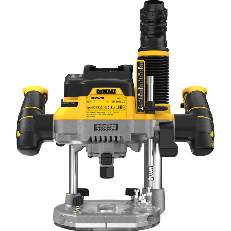 DeWALT DCW620NT-XJ 18V XR accu bovenfrees 18V XR Basic in TSTAK (body) 18V Li-ion