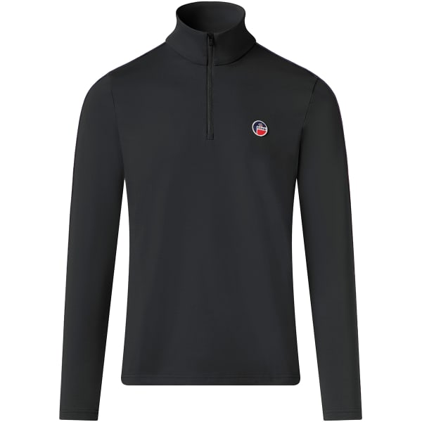 Sweat polaire FUSALP MARIO III 1/2 ZIP BLACK