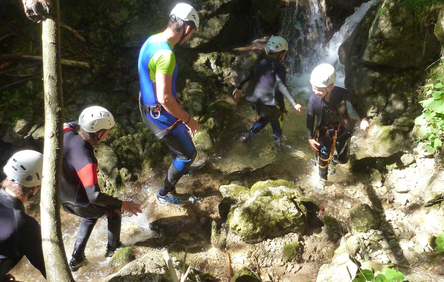 Canyoning für Kinder als Geschenkidee