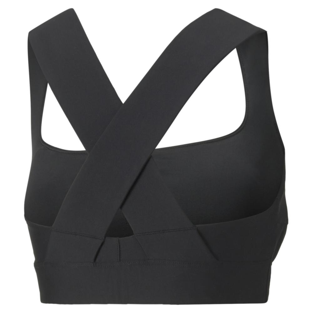 Puma Brassière Noire Femme Puma Mid Impc