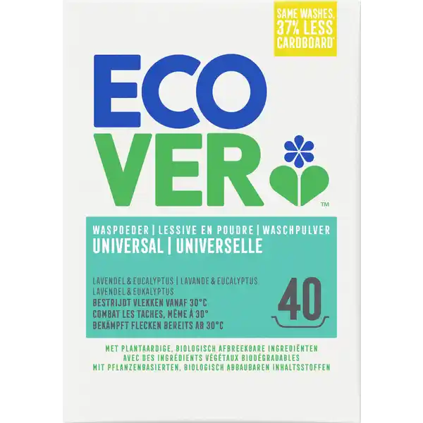 Universalwaschmittel Pulver Lavendel & Eukalyptus 40 WL