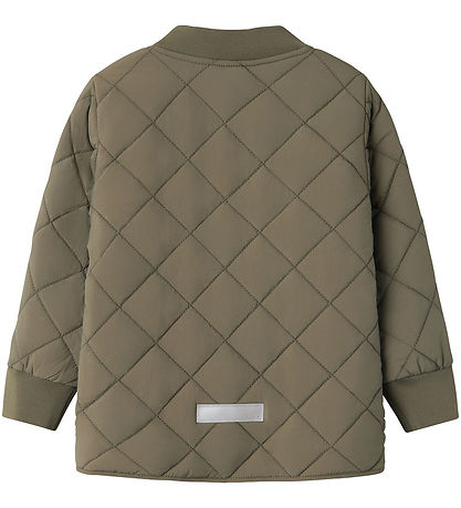 Name It Thermojacke - NmmMarlin - Quilt - Dusty Olive