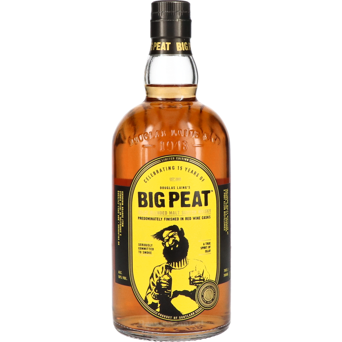 Big Peat 15th Anniversary Red Wine Cask Finish 70 cl