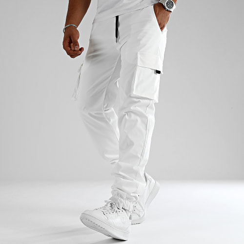 Pantalon Cargo 0273 Blanc