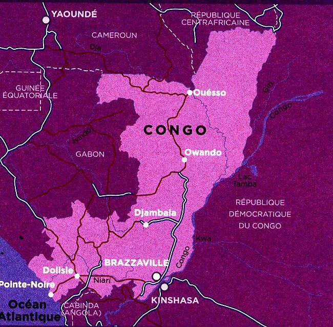 IGN - CONGO 1 1 000 000