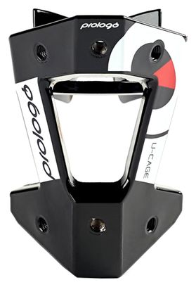 Support de selle Porte-Bidon Prologo U-Cage Triathlon Noir Blanc