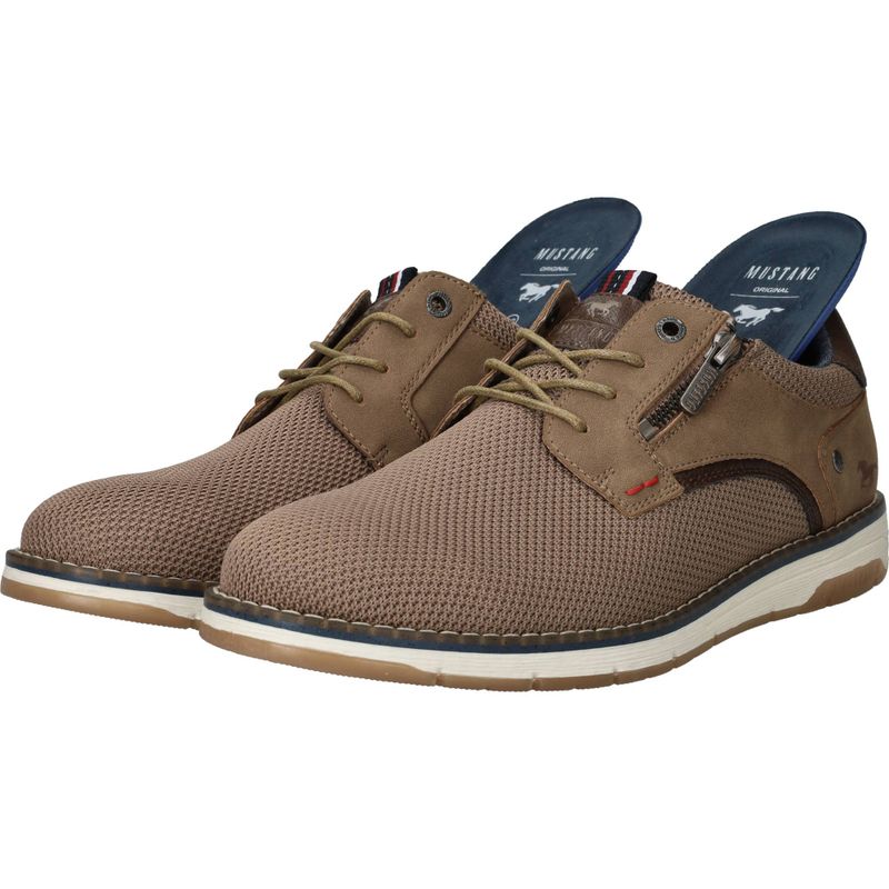 Mustang Veterschoenen Taupe Heren