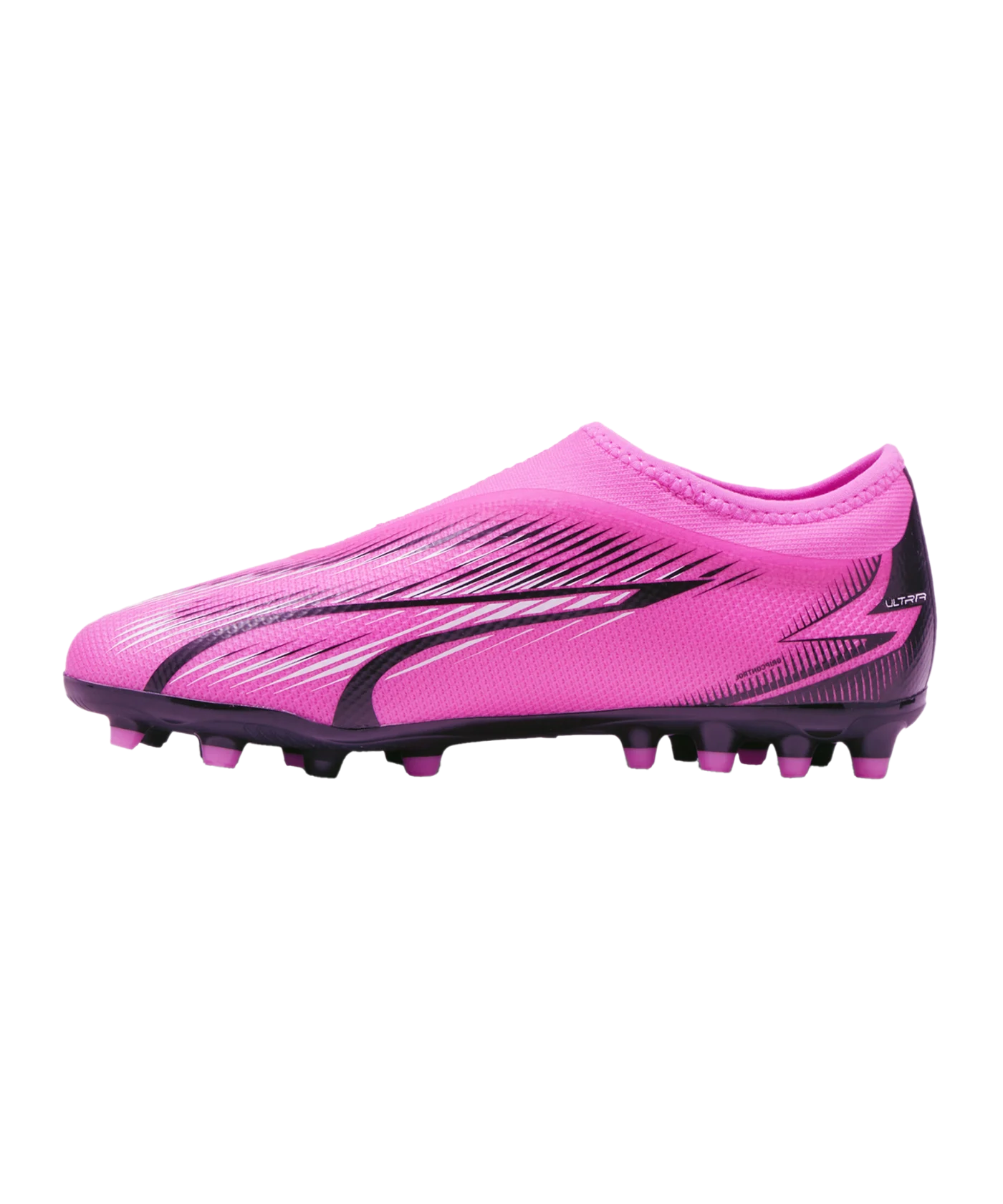 PUMA ULTRA Match LL MG Phenomenal Jr Kids Pink Weiss Schwarz F01