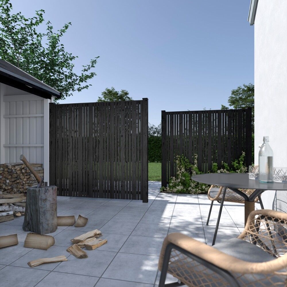 LEVEGGPLUS TANGENT 180X180CM SVART