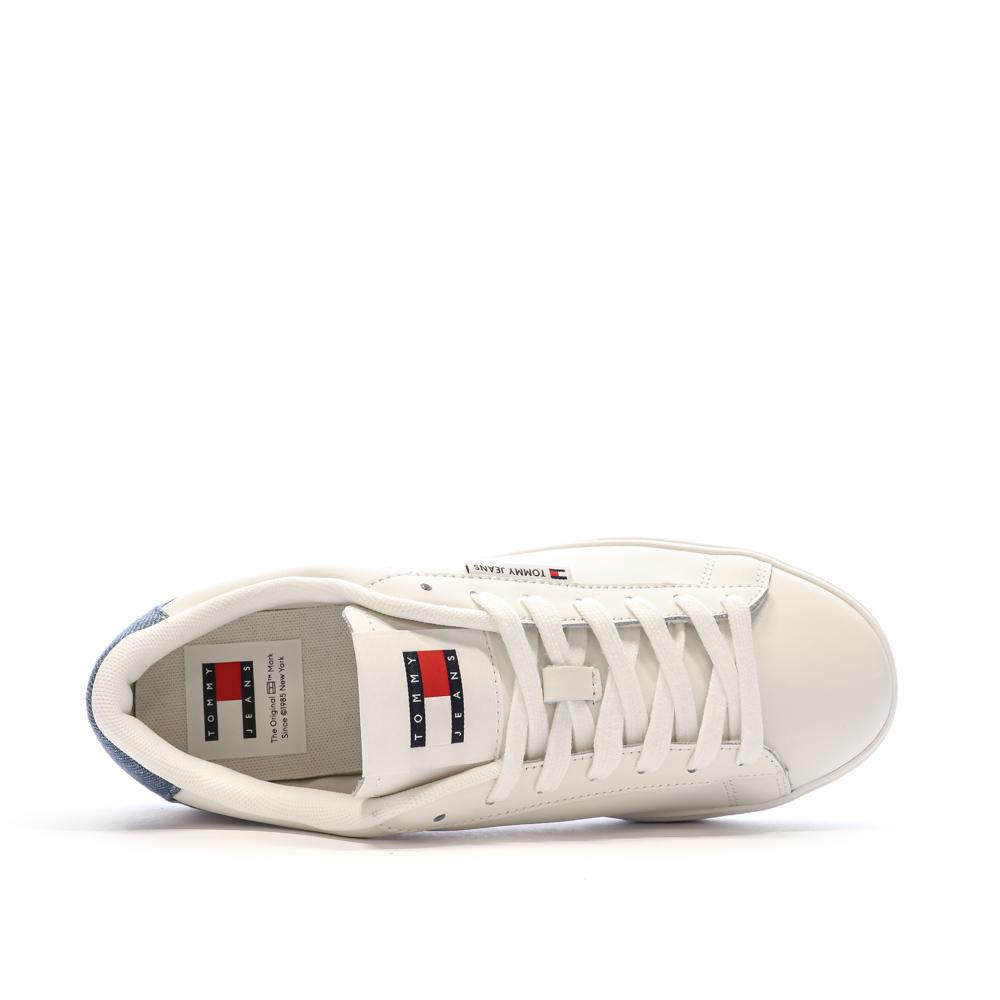 Tommy Hilfiger Baskets Blanches Homme Tommy Hilfiger Cupsole