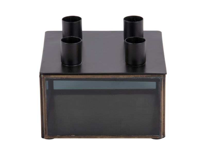 Candle Holder Boxed Square