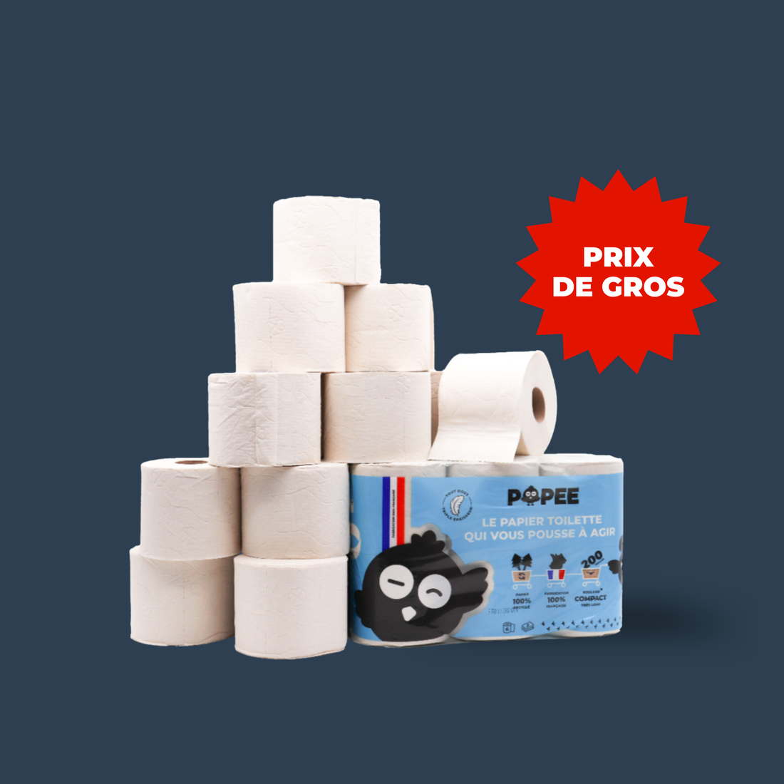 Papier toilette · Confort - Lot de 60 rouleaux