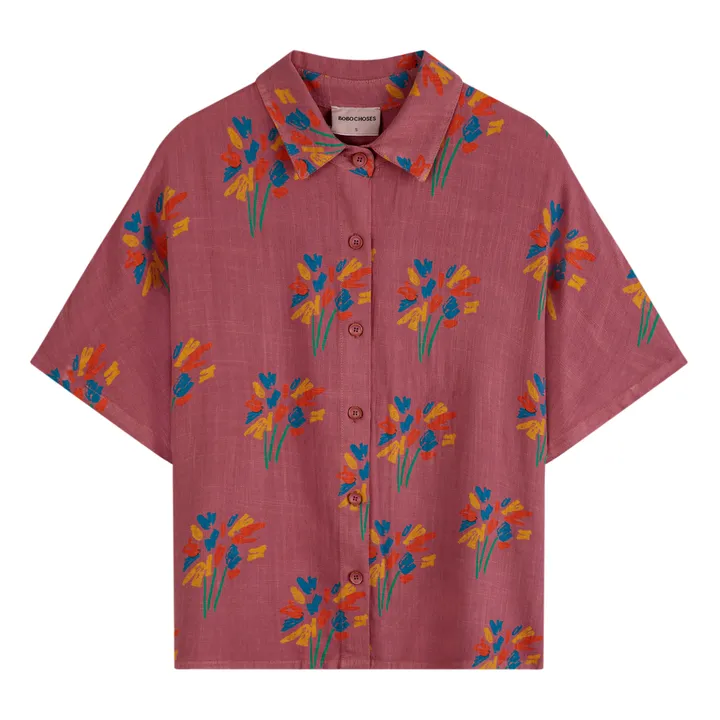 Bobo Choses Chemise Fireworks Lin - Collection Femme  | Vieux Rose