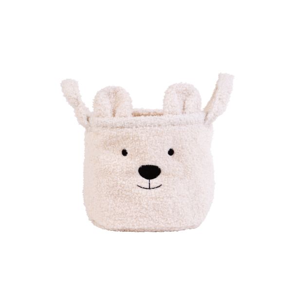 Childhome Teddy Opbergmand – 25 x 20 cm – Ecru