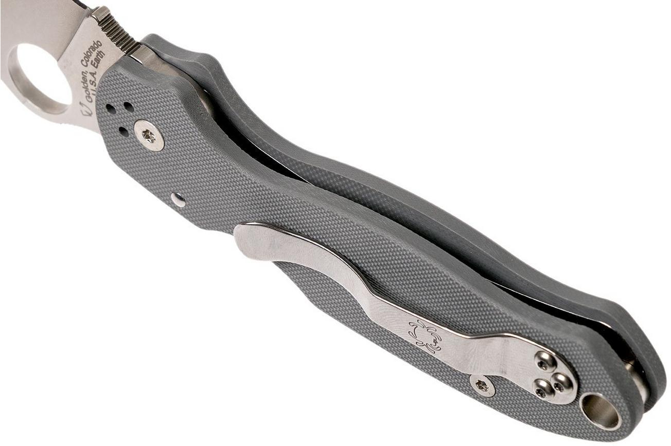 Spyderco Para 3 Maxamet Grey C223GPDGY zakmes