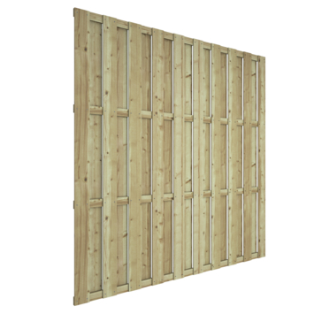 Schutting Wales grenen hout recht 180 x 180 cm
