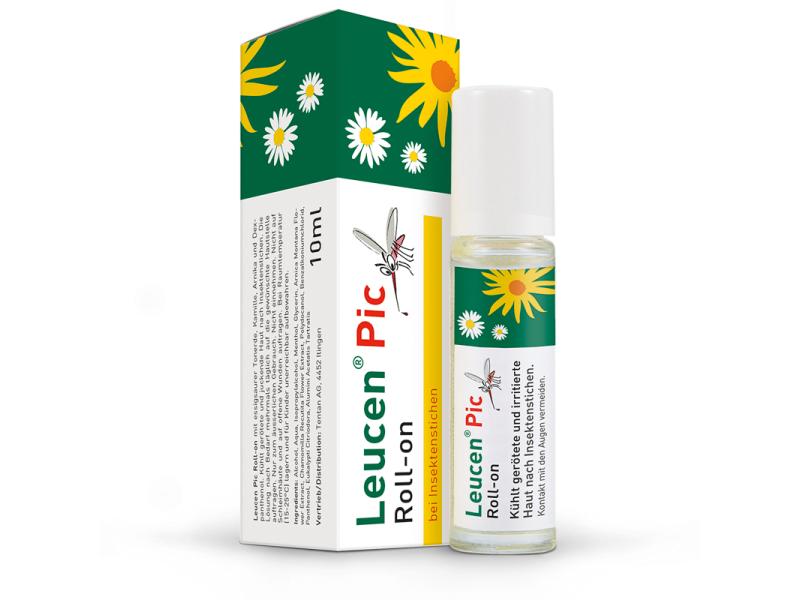 Leucen Pic Roll-on 10 ml Kühlender Roll-On bei Jucken, ideal bei Mückenstichen