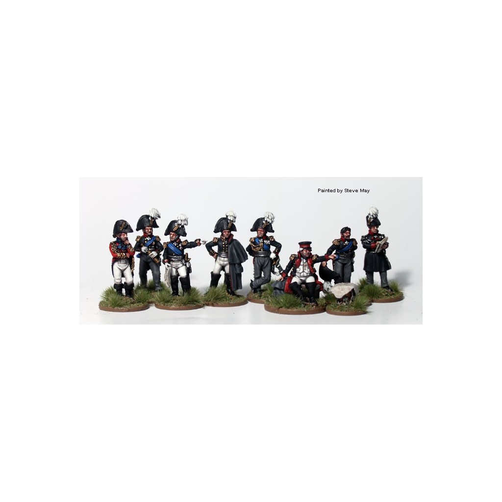 High Command on foot, 1812