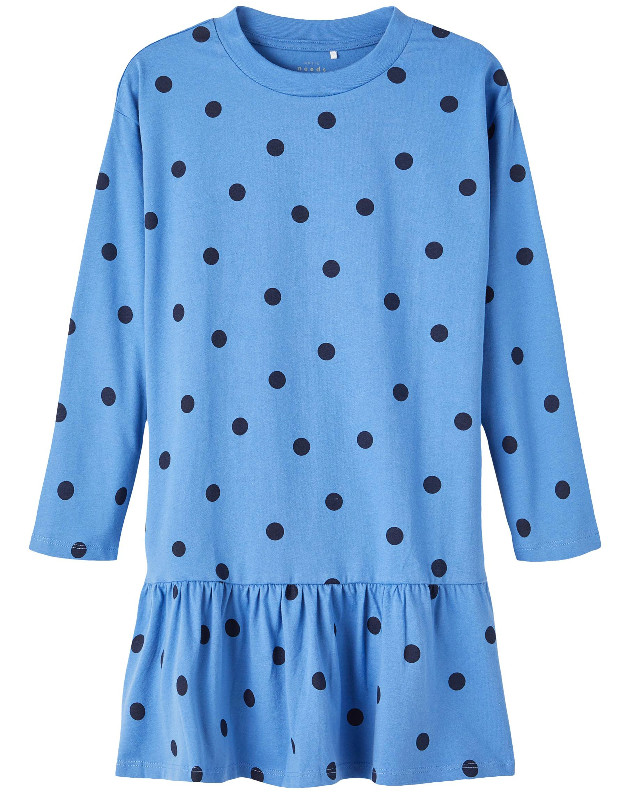 Jersey-Langarmkleid NKFVUTTI LS BOXY in ebb and flow