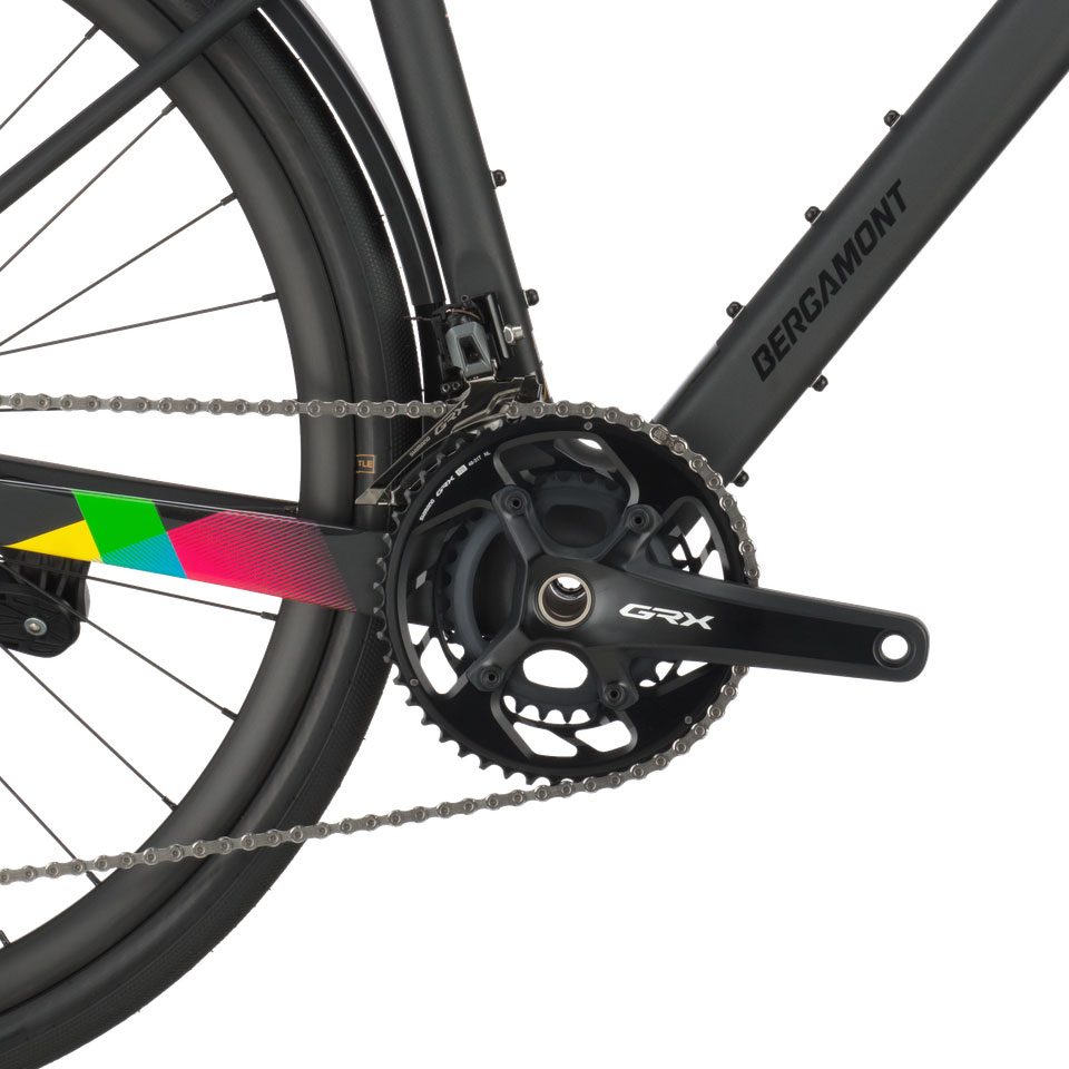 Bergamont Grandurance RD Elite Carbon Gravel Bike flaky black