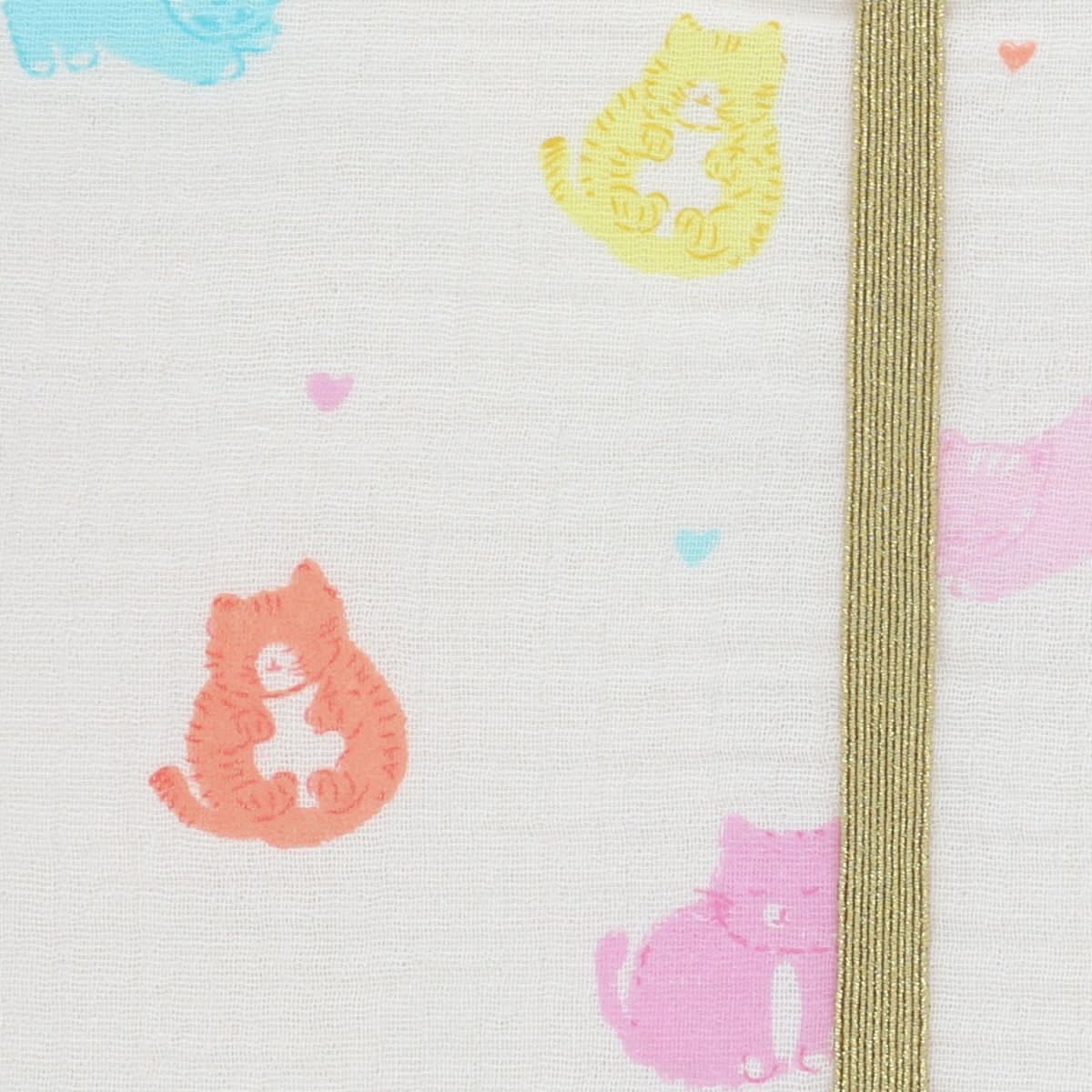 Protège carnet de santé chats pastel - Miaou Jolie saison