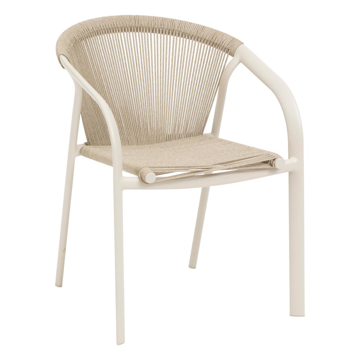 FAUTEUIL RIU EMPILABLE MUESLI ARGILE
