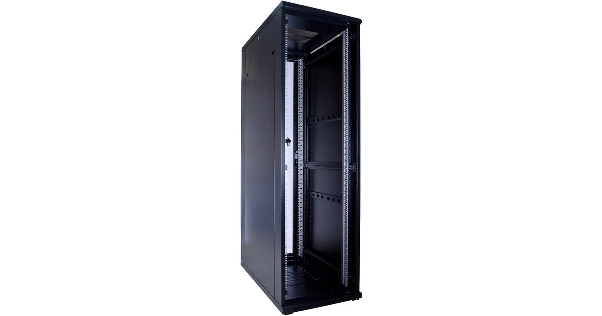 DSI42U serverkast met geperforeerde deur - DS6042PP server rack  (Zwart, 600 x 1000 x 2000mm)