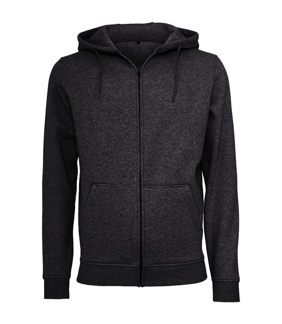 Build Your Brand - Sweat à capuche zippé - Hommes (Noir) - UTRW5680
