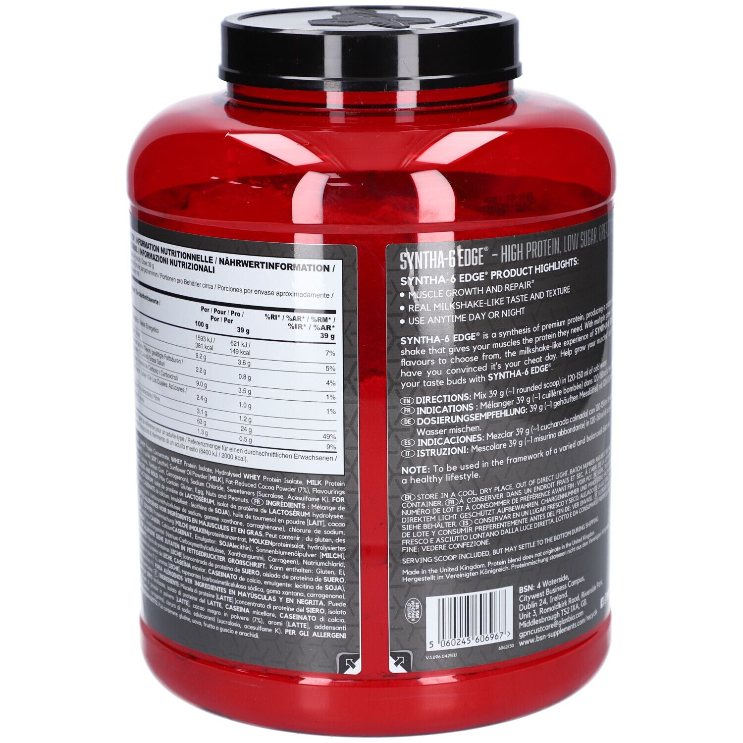BSN SYNTHA-6 Edge Chokolate Ice Cream