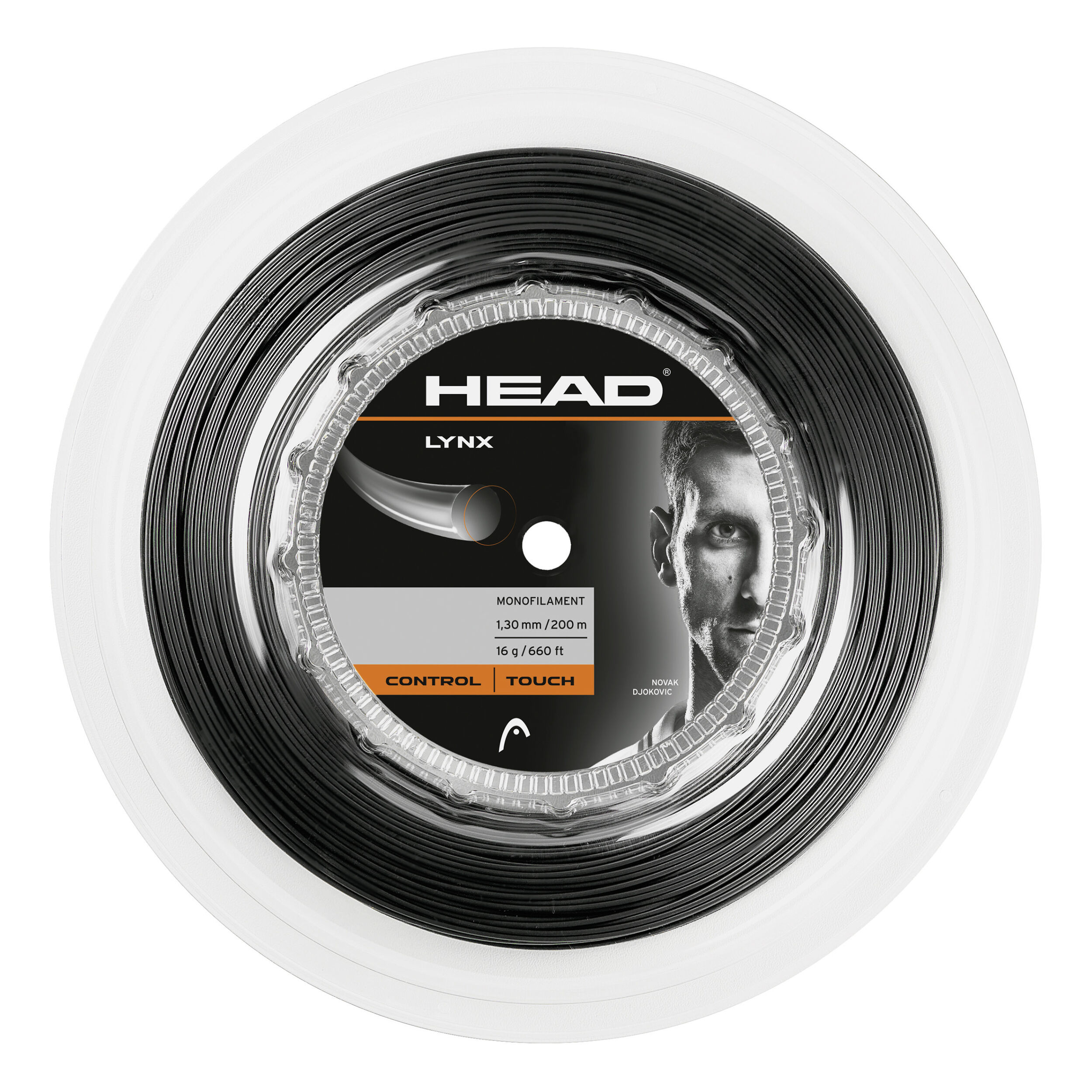 HEAD Lynx Bobine Cordage 200m - Anthracite